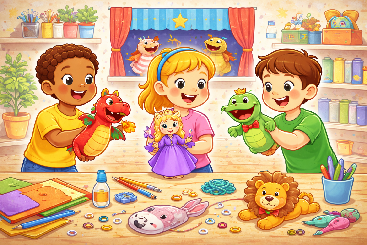 MARIONETAS Y TÍTERES