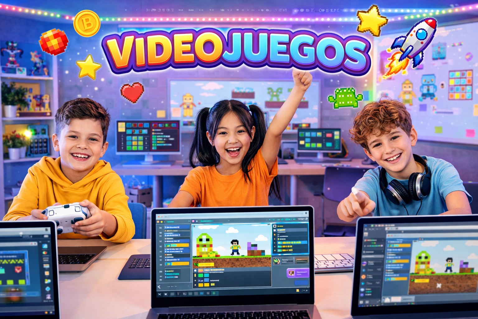 Experiencia maker: Creación de videojuegos