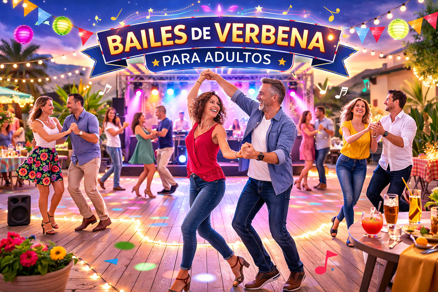 Bailes de verbena: Miércoles 19:00 - 20:00