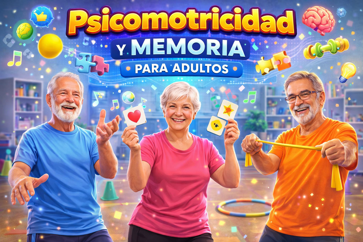 Psicomotricidad y memoria: Lunes 18:00 - 19:30
