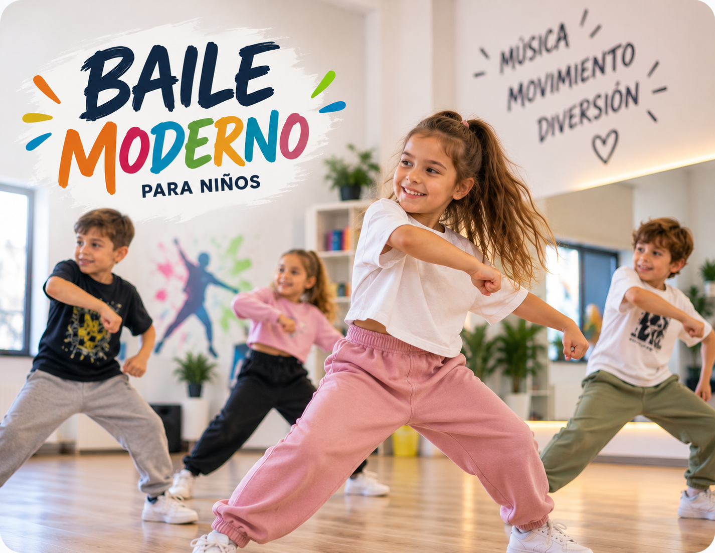 Baile moderno: Jueves 18:00 - 19:00