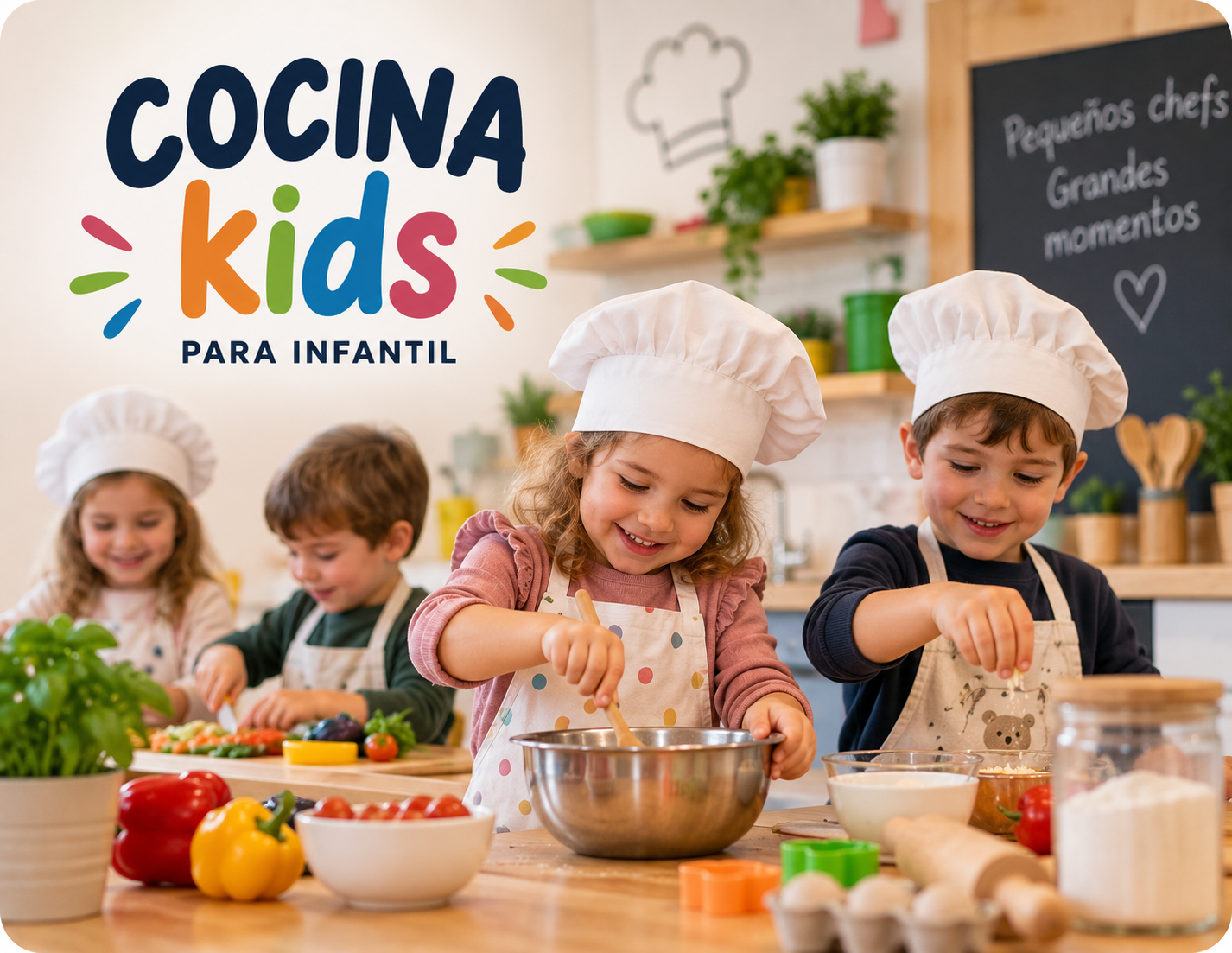 Cocina Kids: Jueves 17:00 - 18:00
